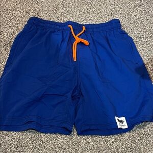 NFINITY Blue Athletic Shorts